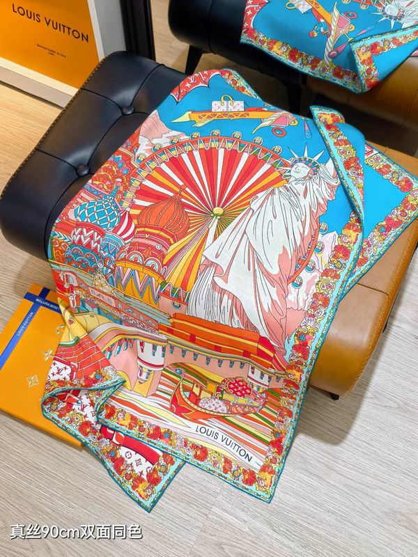 LV silk Scarf 90X90cm E111004